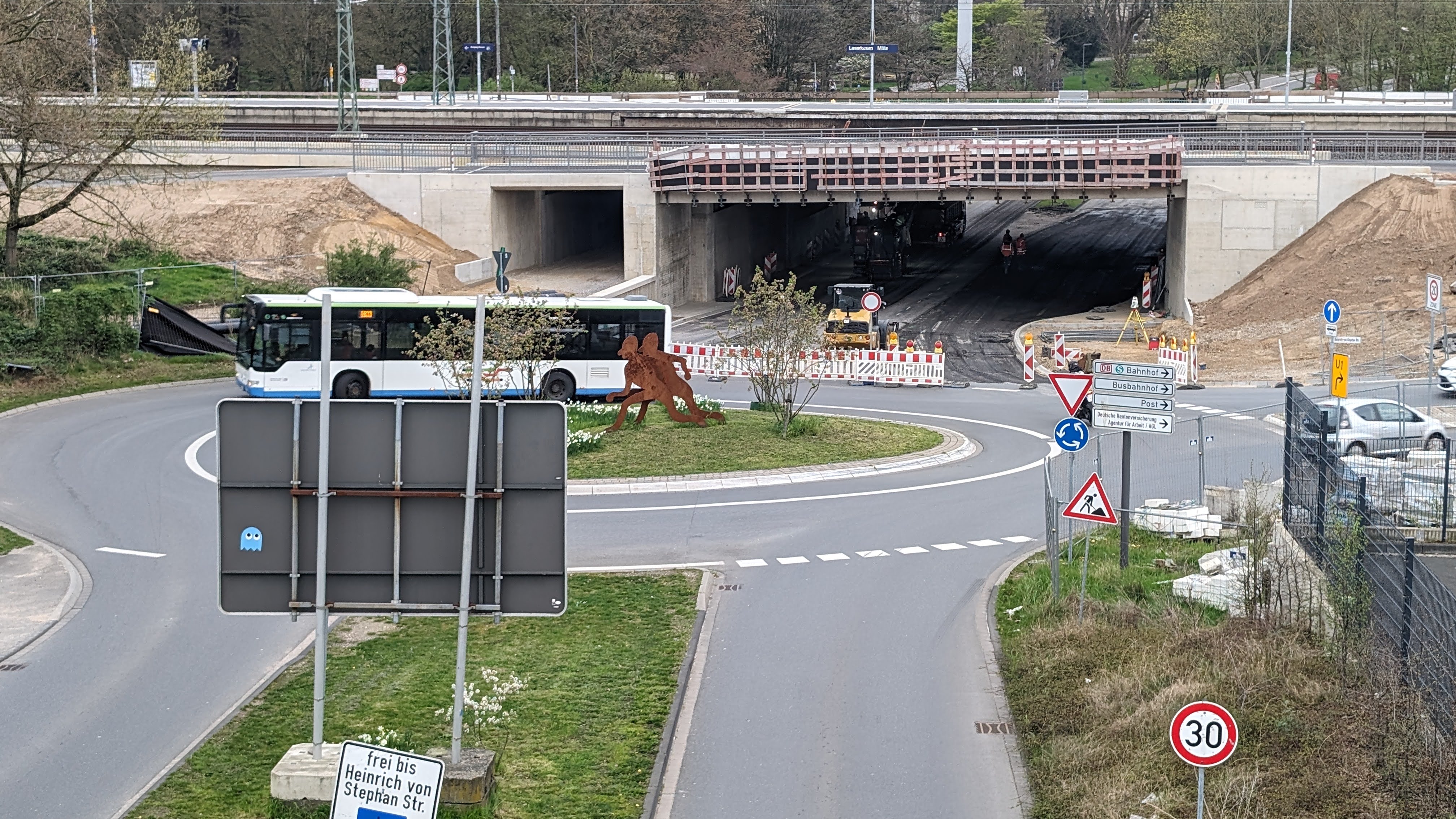 Brücke Rathenaustr Leverkusen